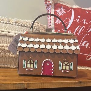 Kate Spade Gingerbread House Crossbody Bag, NWT